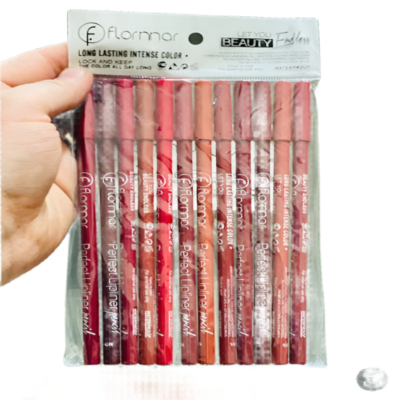 Flormar perfect lip liner 12 peace set Glowxii