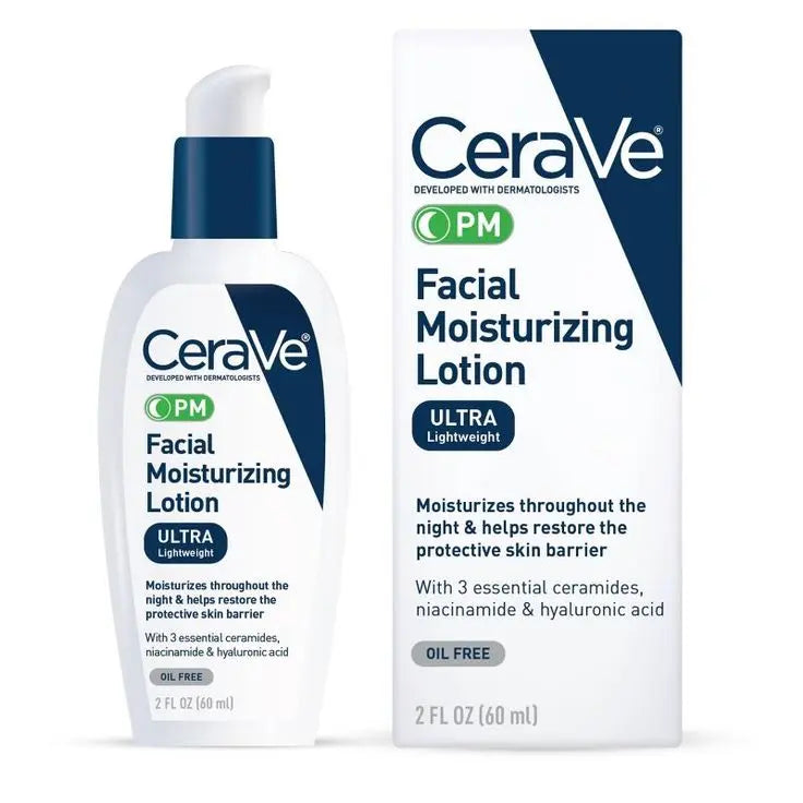 CeraVe Facial Moisturizing Lotion PM Glowxii®