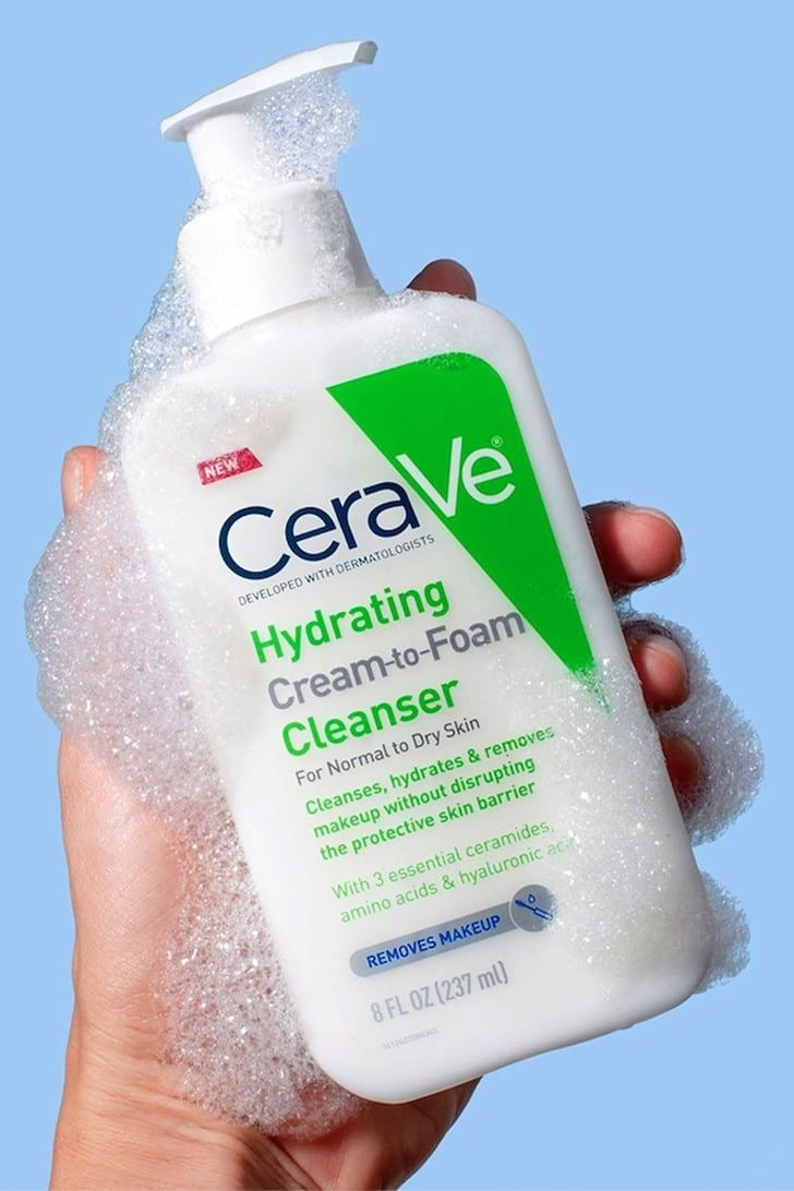 CeraVe Hydrating Cream-to-Foam Cleanser - Glowxii