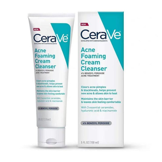 CeraVe Acne Foaming Cream Cleanser