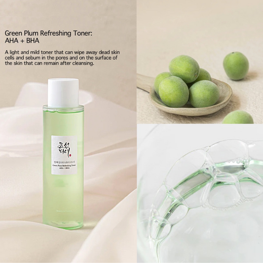 Beauty of Joseon Green Plum Toner AHA+BHA