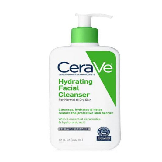 CeraVe Hydrating Facial Cleanser 355 mL - Glowxii