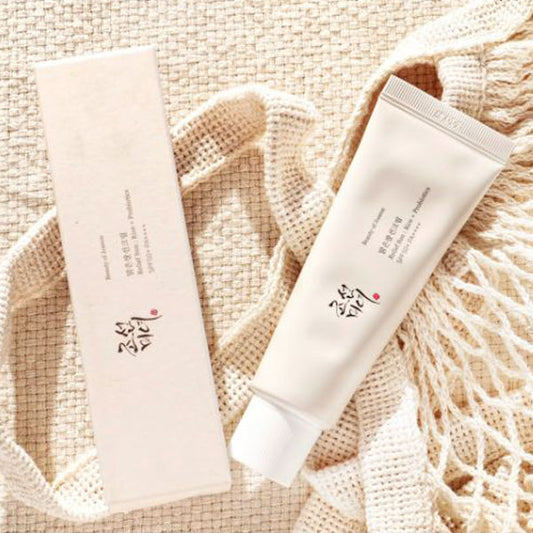 BEAUTY OF JOSEON RICE + PROBIOTICS SUNSCREEN SPF p A ++++. 50 ML SIZE🤩 Glowxii