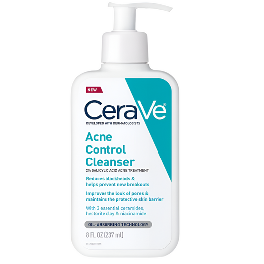 CeraVe Acne control cleanser Glowxii